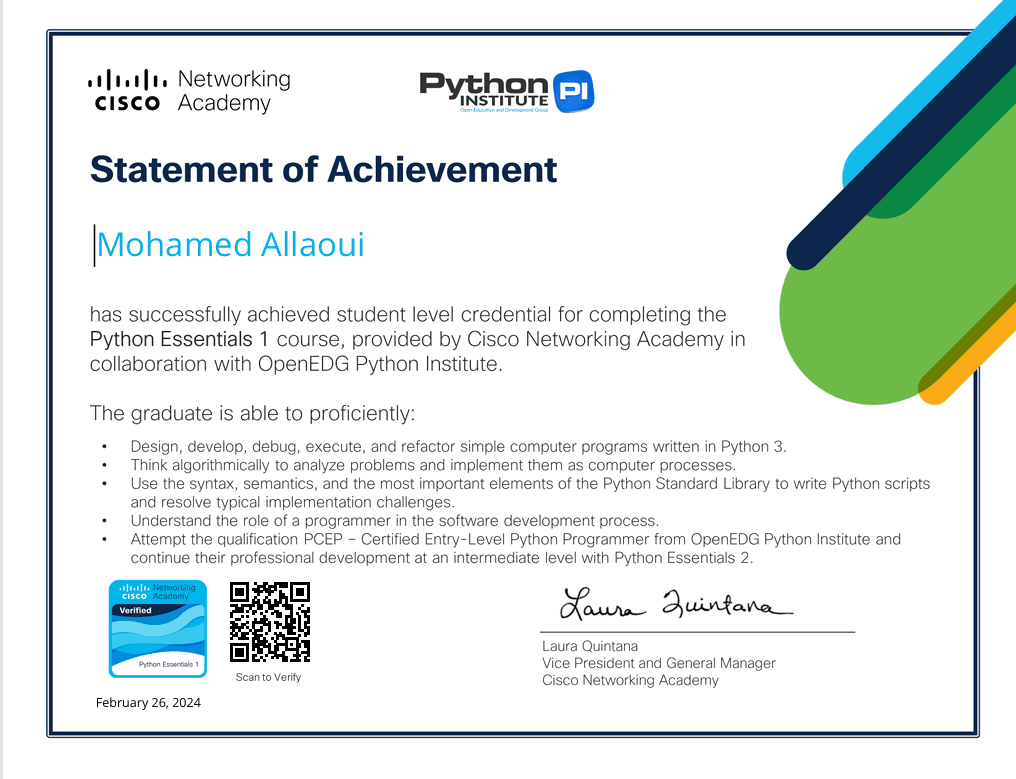 Python Certification